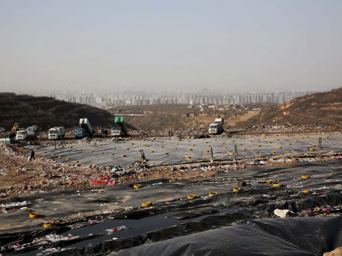 垃圾填埋場土工膜