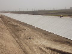 南水北調(diào)土工布施工案例